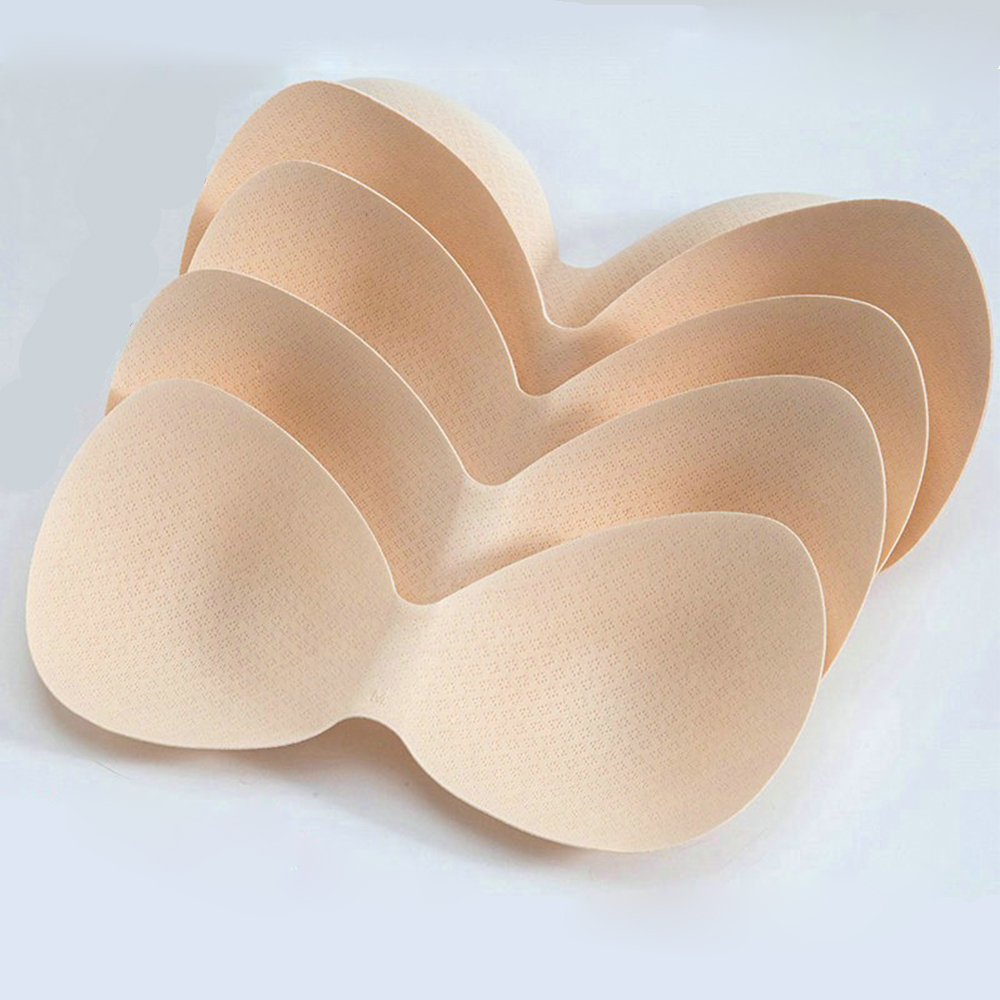 Strapless Bra Adhesive - แผ่นปิดจุกนมซิลิโคนรูปทรงมะม่วง 1 ชิ้น แบบกาวในตัว มองไม่เห็น ยกกระชับ