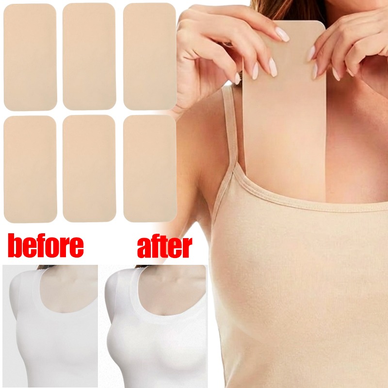Plunge Bra Push Up - เทปยกกระชับหน้าอกซิลิโคน แผ่นปิดจุกนมแบบติดเอง บราดันทรงแบบซ่อนเร้น แผ่นเสริมหน้าอกแบบใช้ซ้ำได้ สติ๊กเกอร์ปิดหน้าอกสำหรับชุดเดรสแบบไร้สายสำหรับผู้หญิง