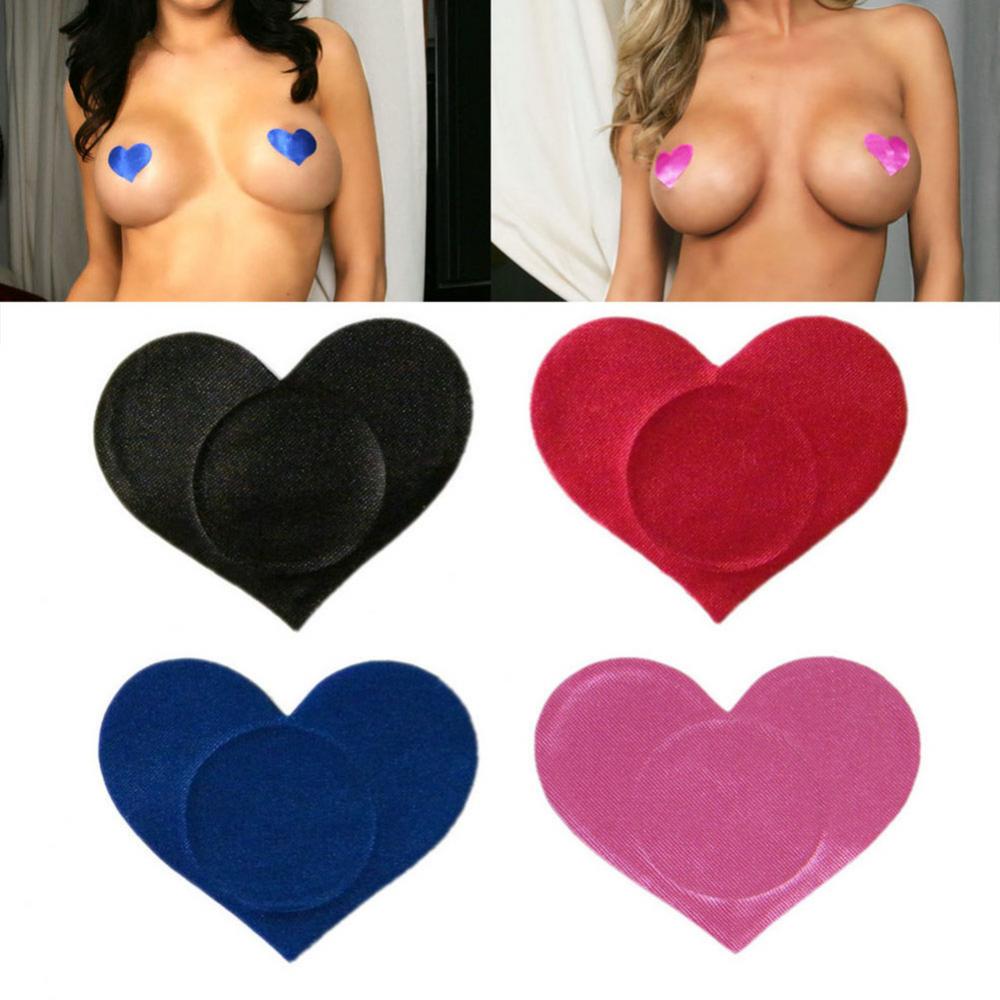 Strapless Bra Adhesive - เซ็กซี่ฝาครอบหัวนมที่มองไม่เห็น Disposable Breast Patch สติกเกอร์หน้าอกชุดชั้นใน Bra