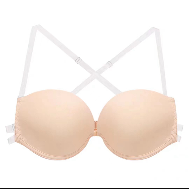 Convertible Bra Multiway - ปิดด้านหน้าเปลือย Push Up Bra ชุดชั้นในเซ็กซี่ผู้หญิงที่มองไม่เห็นเปลือยกลับงานแต่งงานชุดชั้นใน Multiway