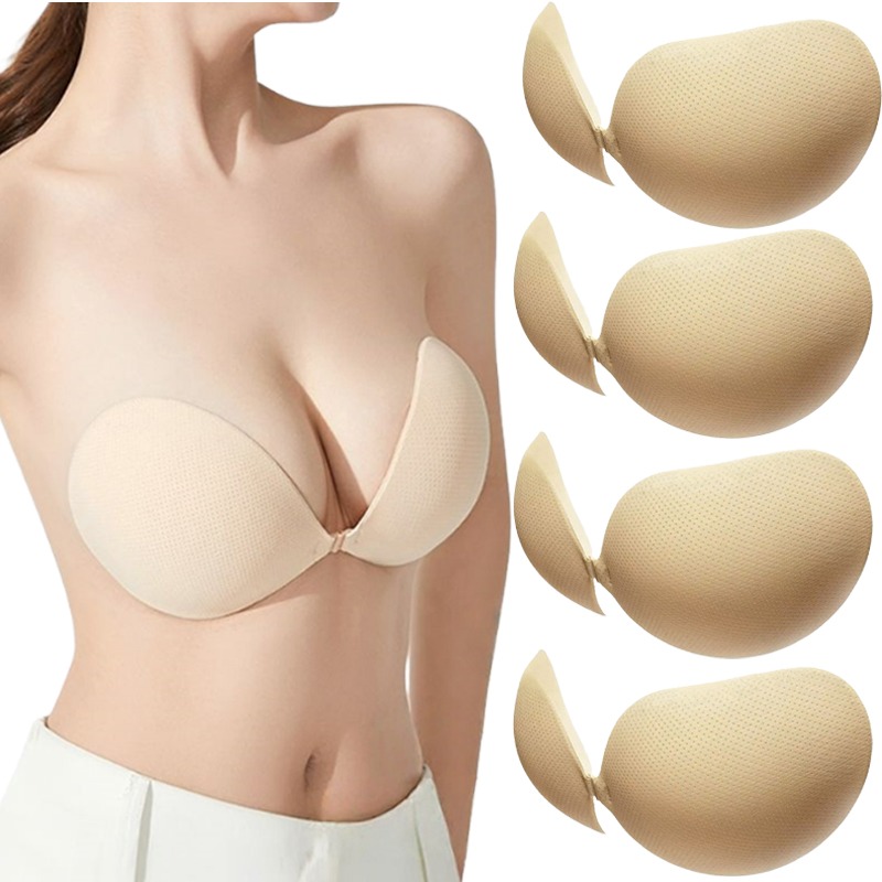 บราดันทรงแบบติดกาว ซิลิโคนเสริ - Backless Bra Sticky บทวิจารณ์และราคา