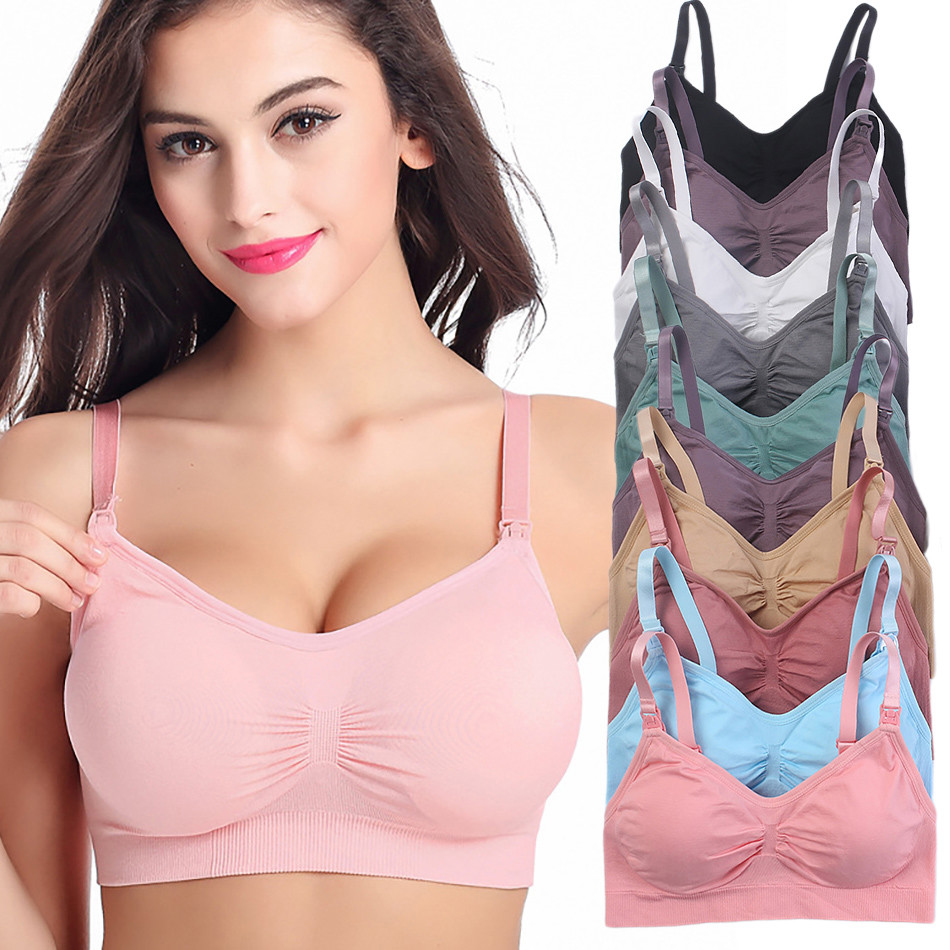 Breathable คลอดบุตรตั้งครรภ์ B - Sleep Bra Bralette บทวิจารณ์และราคา