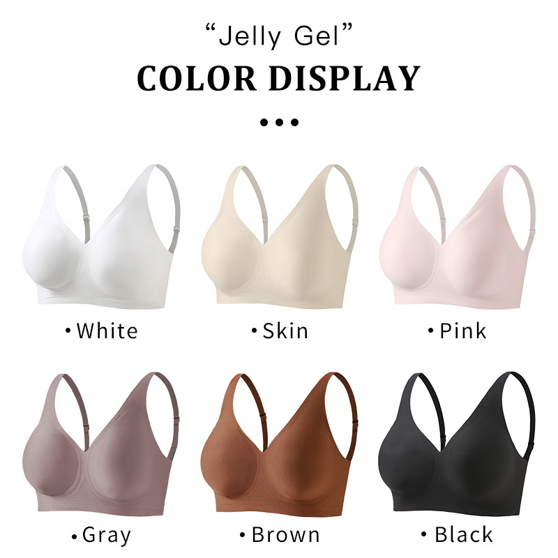 บราไร้โครงแบบเจลลี่ คัพวีลึก ส - Wirefree Bra Comfort บทวิจารณ์และราคา