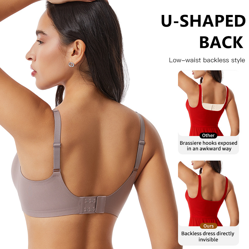 บราไร้โครงแบบเจลลี่ คัพวีลึก ส - Wirefree Bra Comfort บทวิจารณ์และราคา