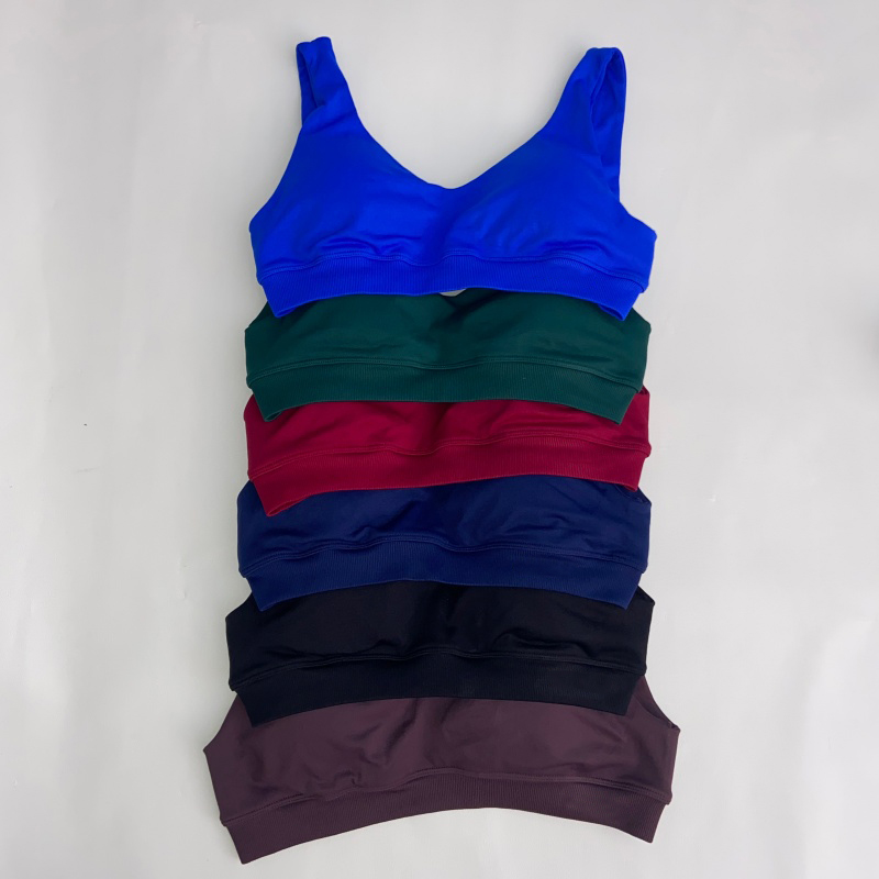 ชุดออกกำลังกายไร้รอยต่อสำหรับผ - Sports Bra Racerback บทวิจารณ์และราคา