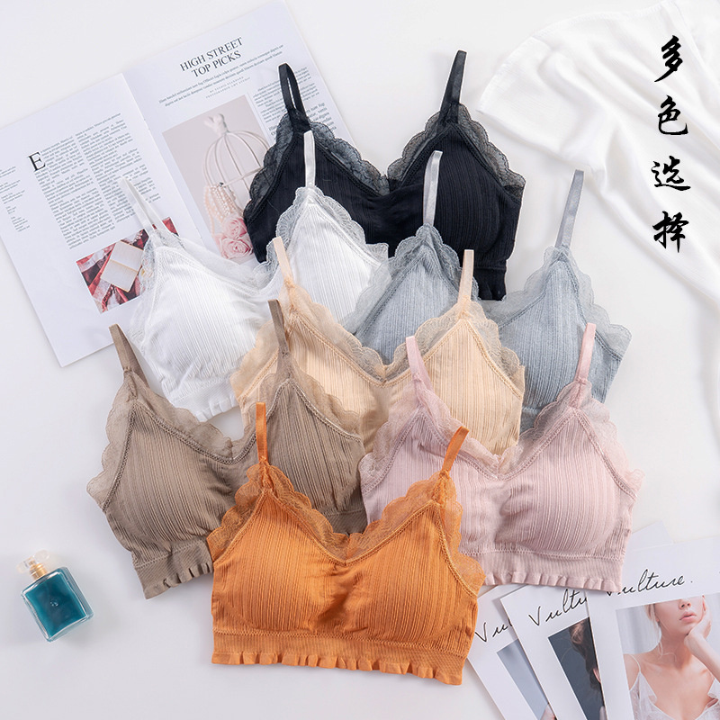 3D ชุดชั้นในเซ็กซี่ไม่มีรอยต่อ - Lace Bralette Set บทวิจารณ์และราคา