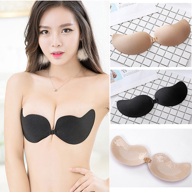 บราไร้สายแบบแปะติดสำหรับผู้หญิ - Backless Bra Sticky บทวิจารณ์และราคา