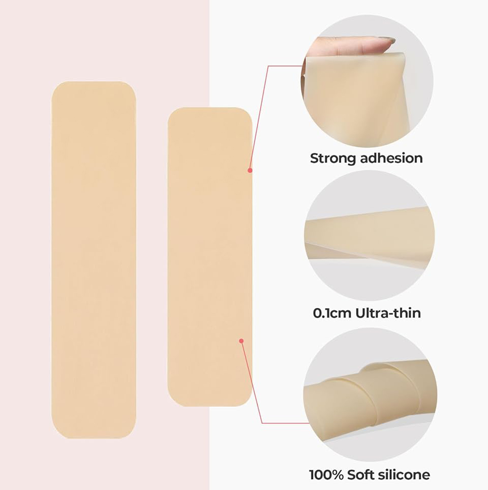 เทปซิลิโคนยกกระชับหน้าอก 2 ชิ้ - Backless Bra Sticky บทวิจารณ์และราคา