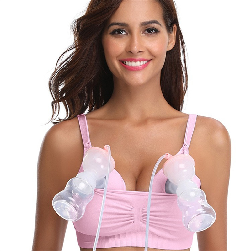 มือฟรีสูบน้ําพยาบาล Bra ผู้หญิ - Nursing Bra Clip บทวิจารณ์และราคา