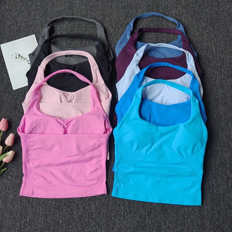 เสื้อกล้ามออกกำลังกายแบบไร้ตะเ - T Shirt Bra Seamless บทวิจารณ์และราคา