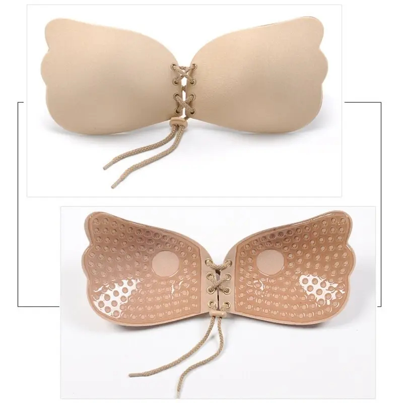 บราไร้สายแบบแปะ ซิลิโคนบาง ไร้ - Strapless Bra Adhesive บทวิจารณ์และราคา