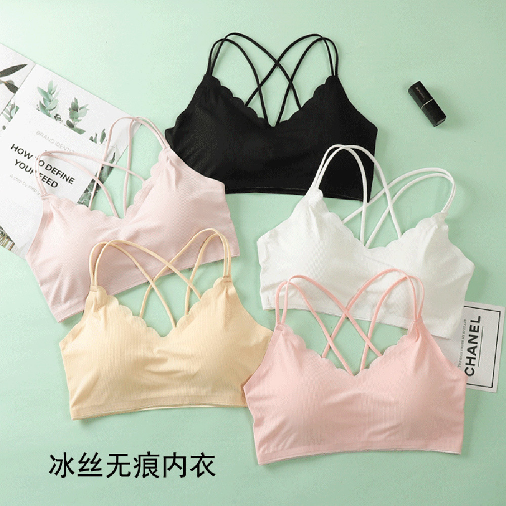 ชุดชั้นในเซ็กซี่บราไร้ตะเข็บบร - Lace Bralette Set บทวิจารณ์และราคา