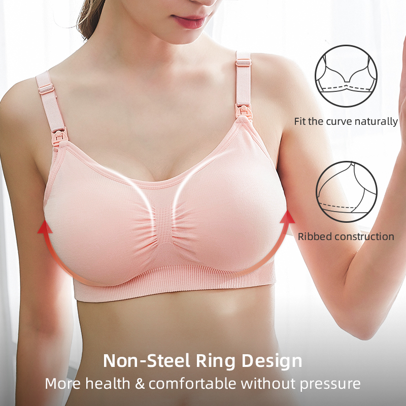คุณภาพสูง PLUS ขนาดพยาบาล Bra  - Nursing Bra Clip บทวิจารณ์และราคา