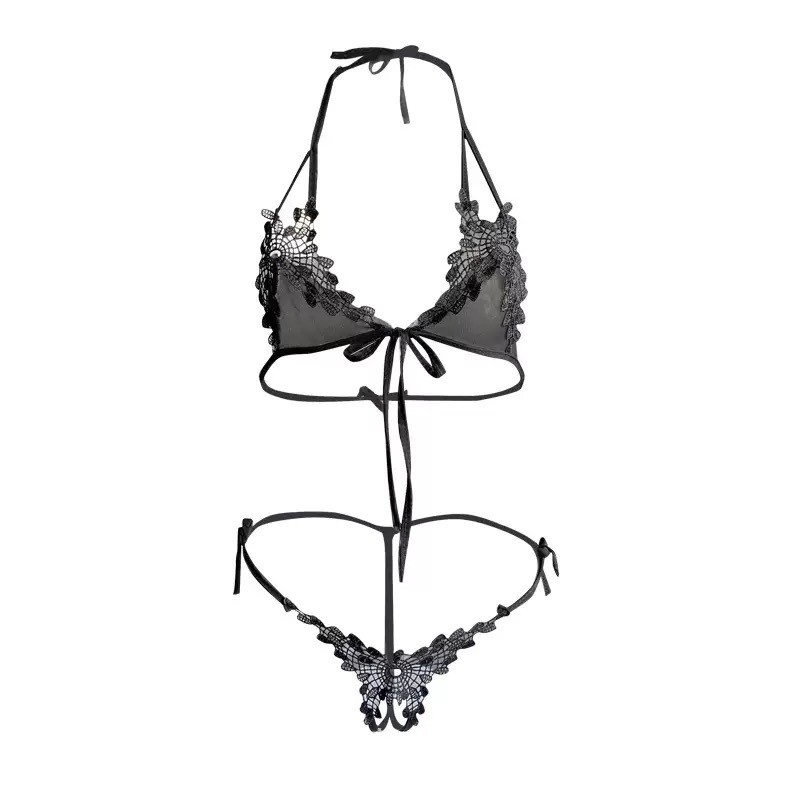 ชุดชั้นในเซ็กซี่ร้อนแรงสำหรับผ - Lace Bralette Set บทวิจารณ์และราคา