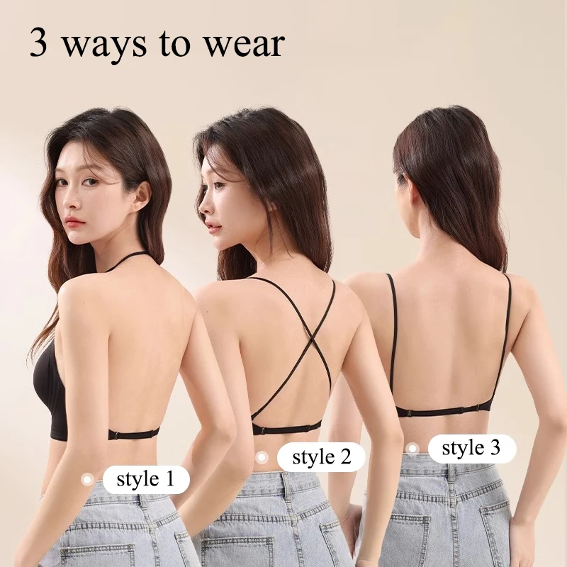KUCLUT บราเล็ตต์คอวีแบบบาง บรา - Convertible Bra Multiway บทวิจารณ์และราคา