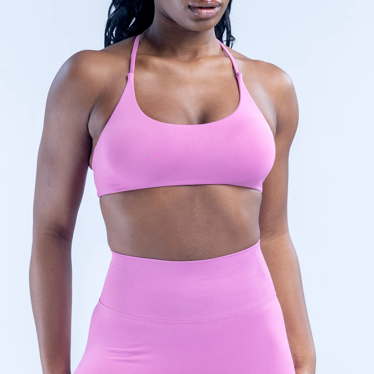 เสื้อชั้นในกีฬาไร้ตะเข็บ LOGO  - Sports Bra Racerback บทวิจารณ์และราคา
