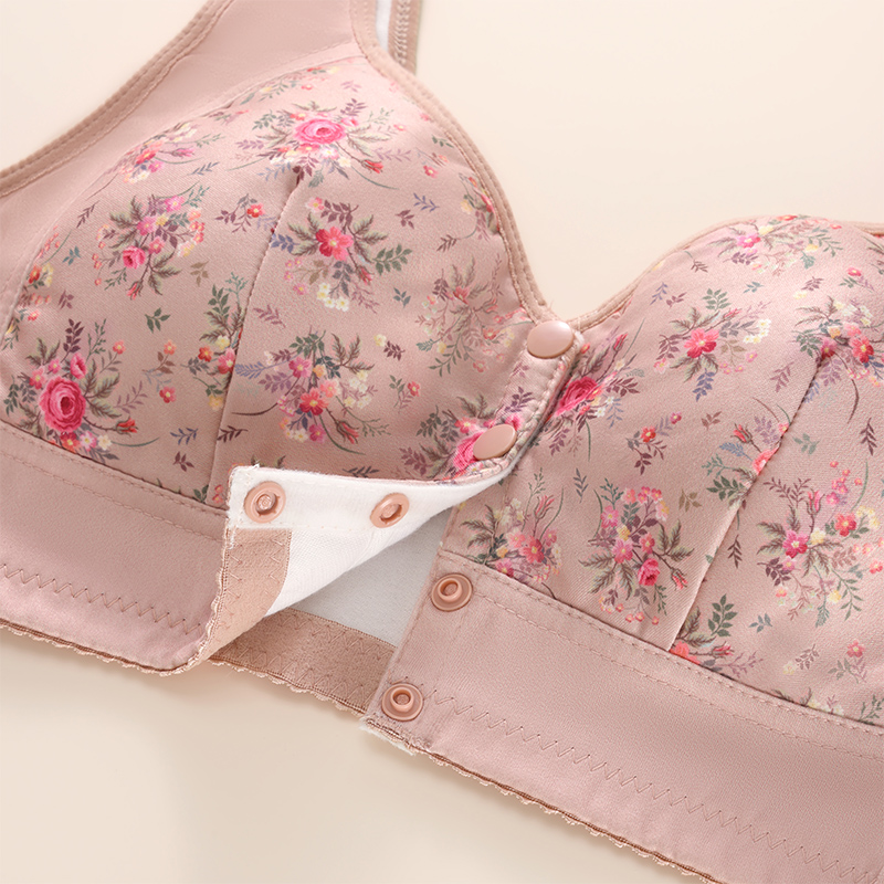 บราไร้สายพิมพ์ลายเปิดด้านหน้าอ - Wirefree Bra Comfort บทวิจารณ์และราคา