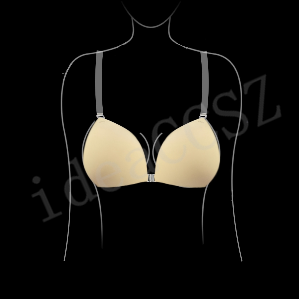 บราซิลิโคนแบบแปะสำหรับผู้หญิง  - Plunge Bra Push Up บทวิจารณ์และราคา