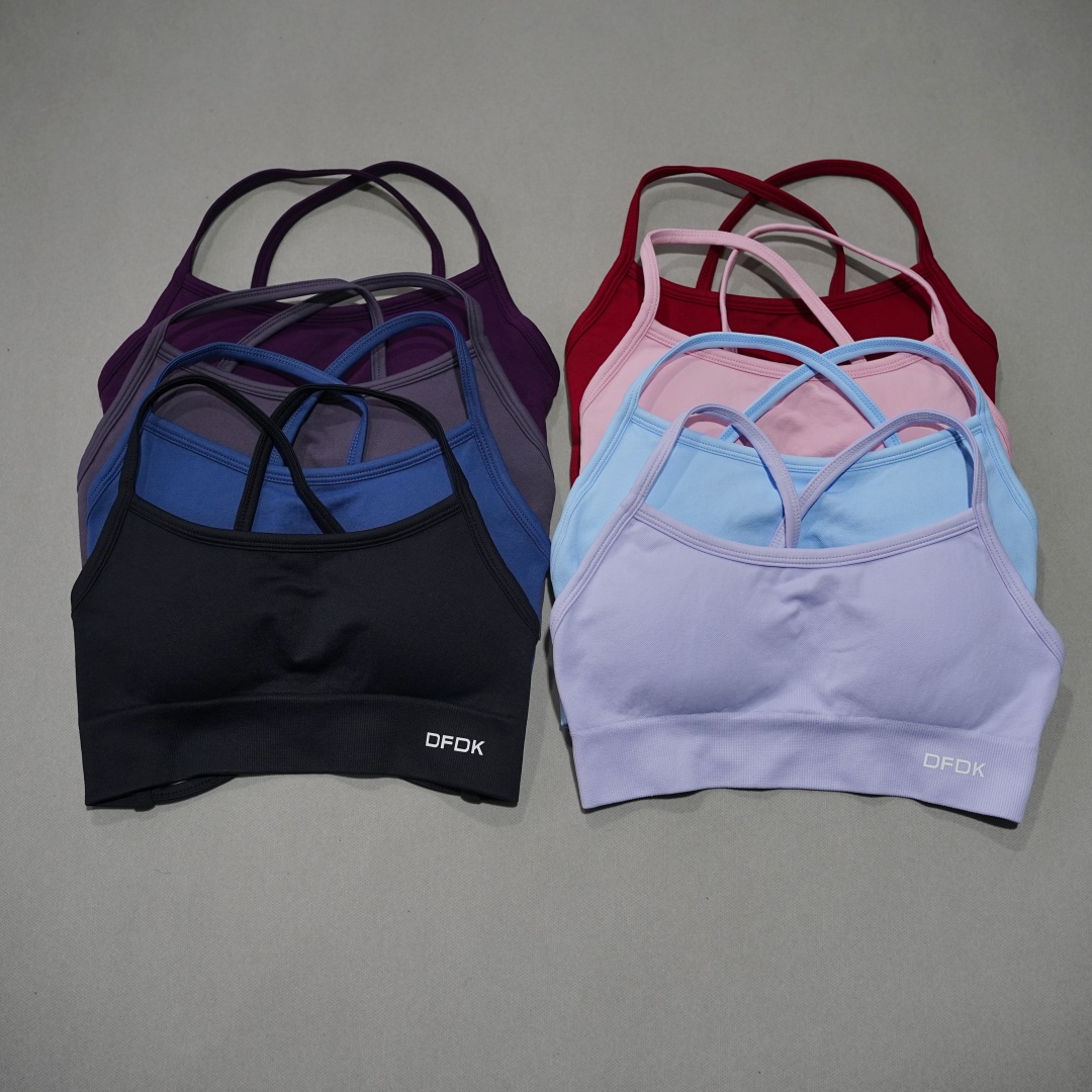เสื้อชั้นในโยคะแบบไร้โครง DFDK - Underwire Bra Padded บทวิจารณ์และราคา